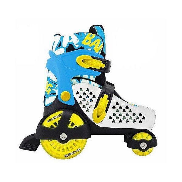 ROLLER SKATES QUAD 1089/A 26-29  BLUE/BLACK