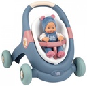 LITTLE SMOBY 3 IN 1 BABY WALKER AND DOLL