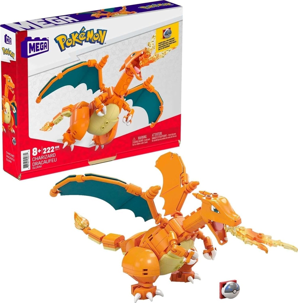 MEGA BLOKS GWY77 CHARIZARD