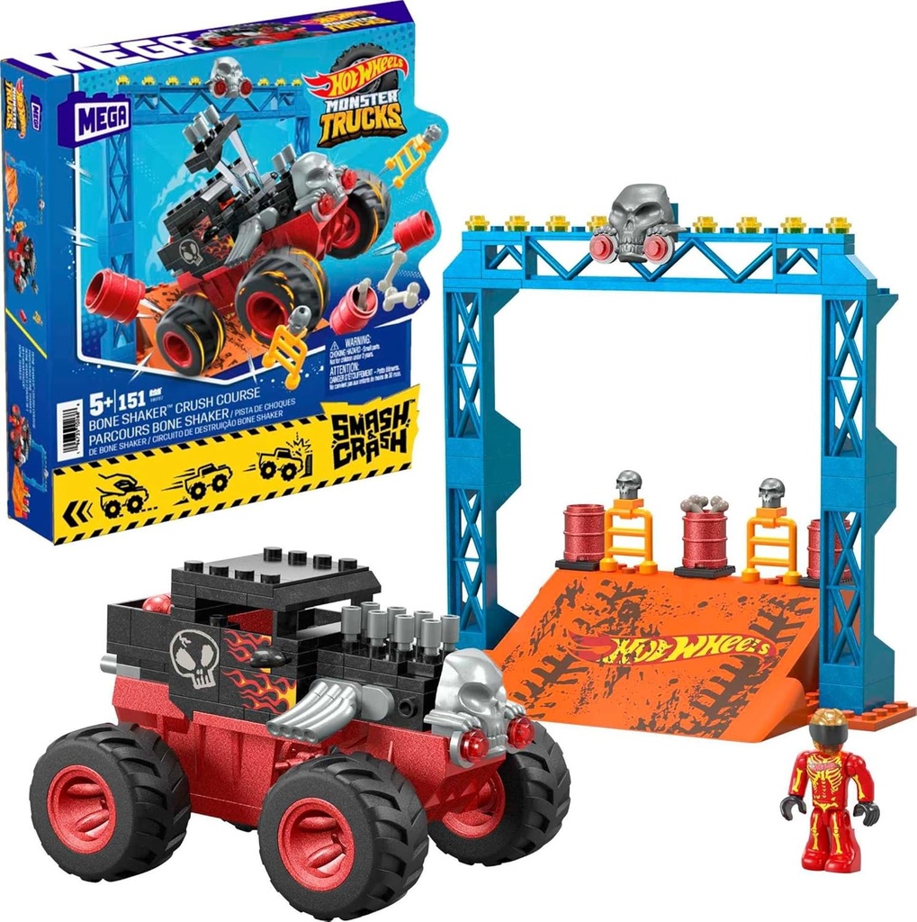 MEGA BLOKS HKF87 BONE SHAKER CRUSH COURSE
