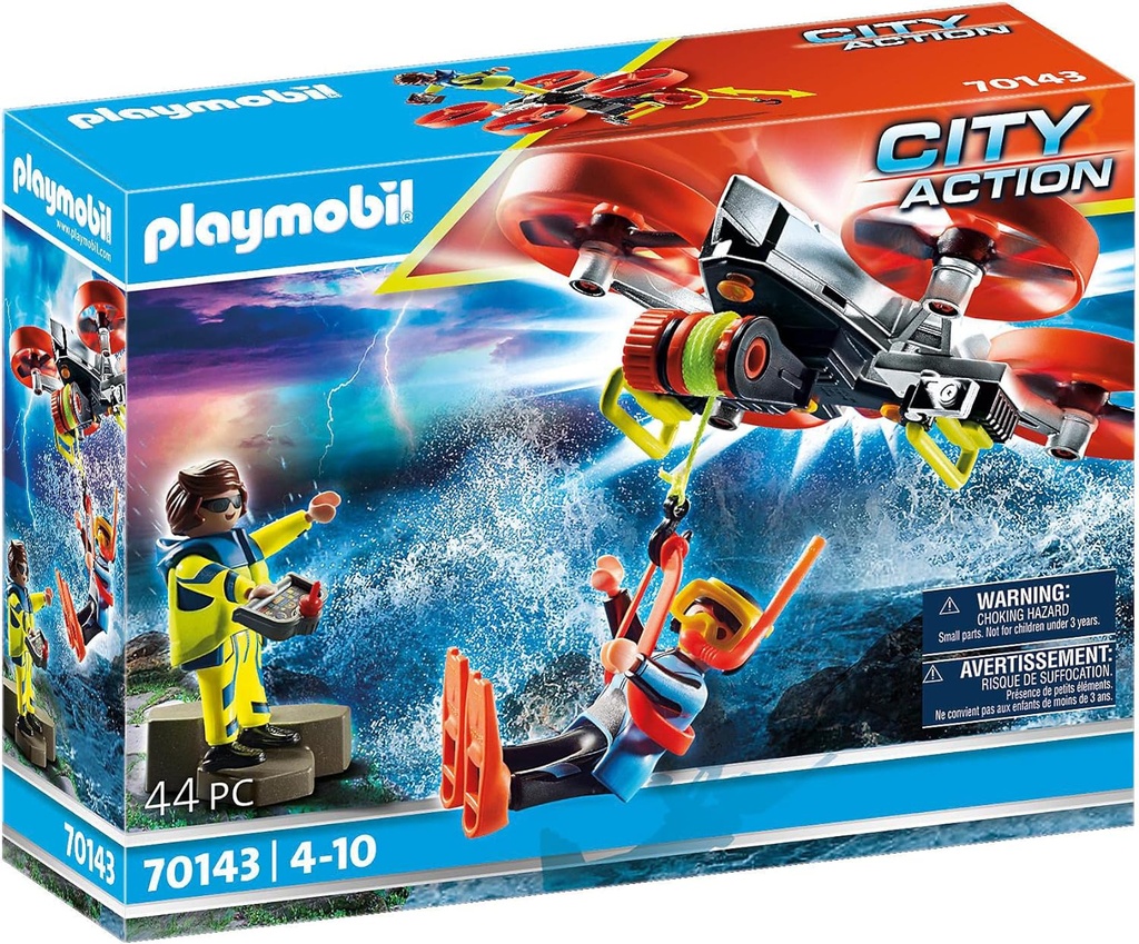 PLAYMOBIL 70143 Diver Rescue with Drone
