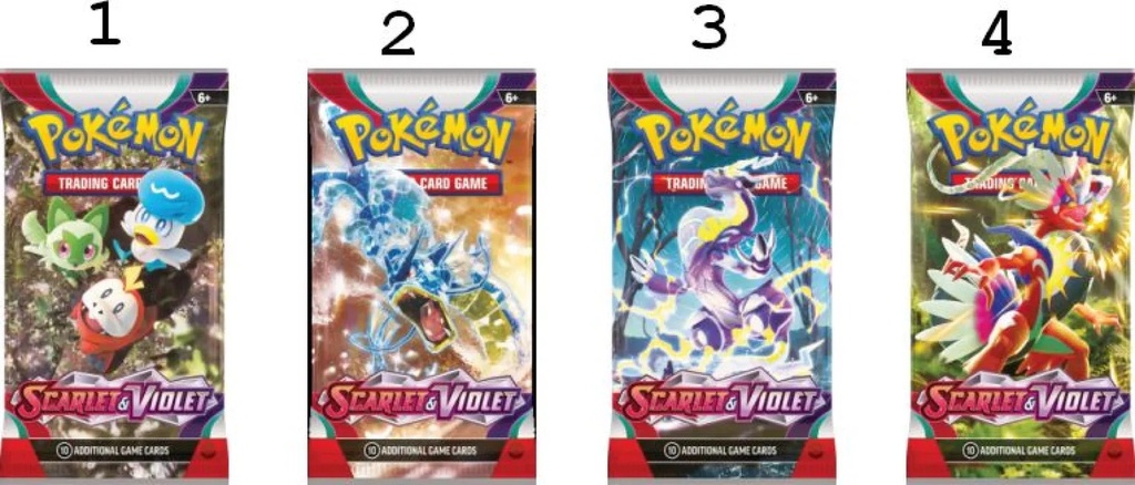 POKEMON CARDS 182-85324 SCARLET & VIOLET
