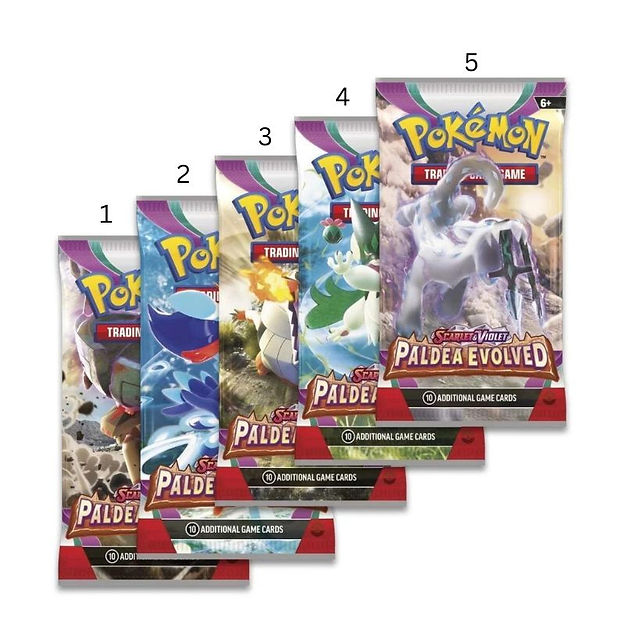 POKEMON CARDS PALDEA EVOLVED 185-85349