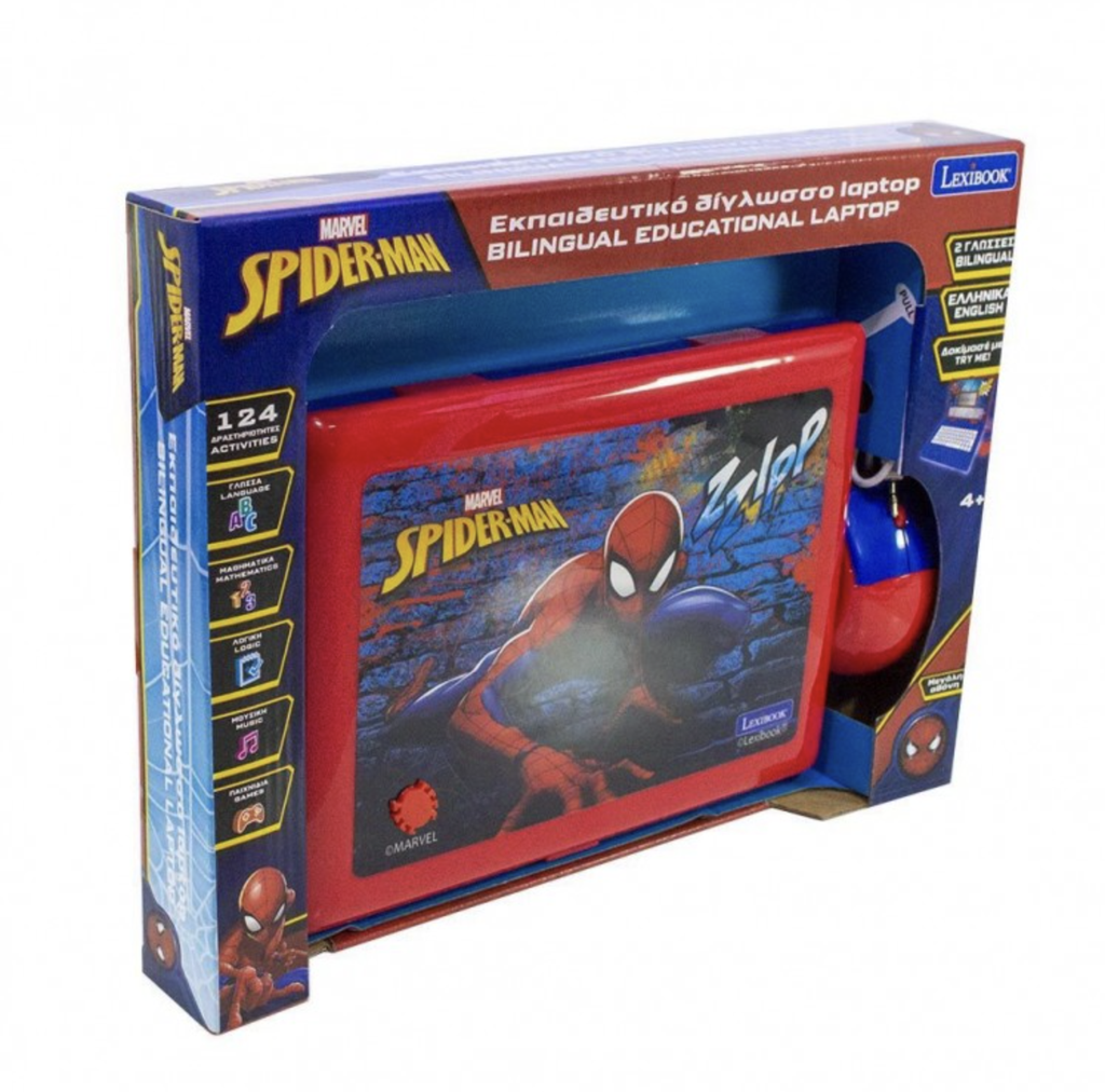 SPIDERMAN BILINGUAL EDUCATIONAL LAPTOP