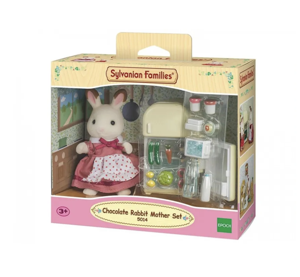 SYLVANIAN FAMILIES CHOCOLATE RABBIT MOTHER SET