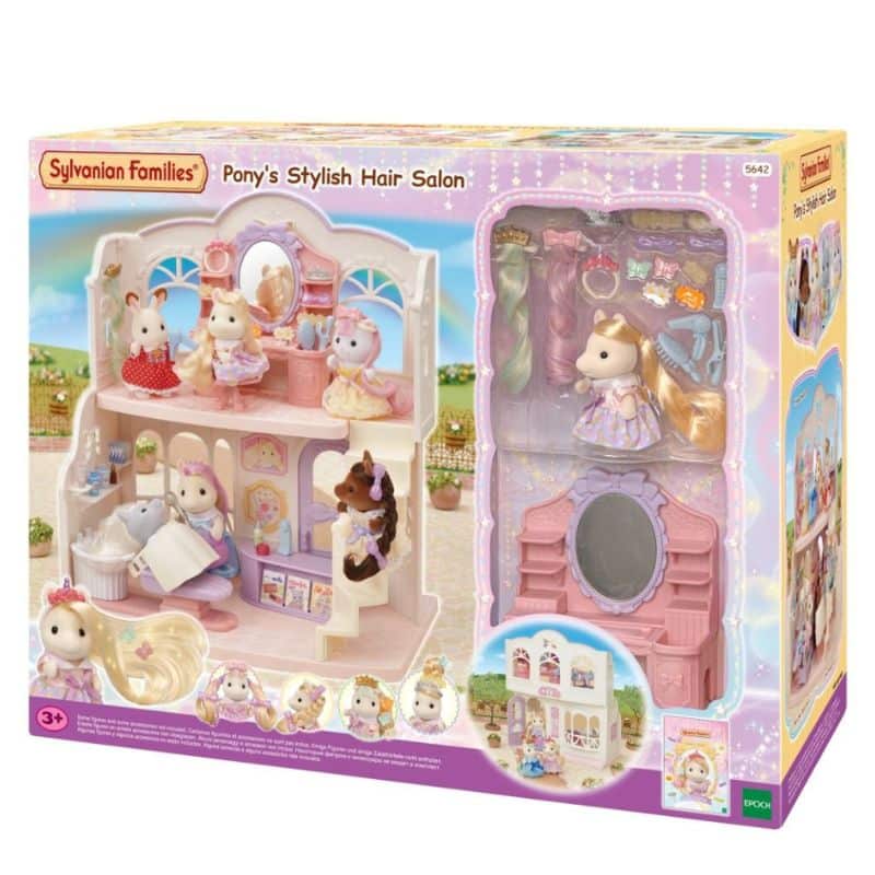 SYLVANIAN FAMILIES PONY'S STYLISH HAIR SALON
