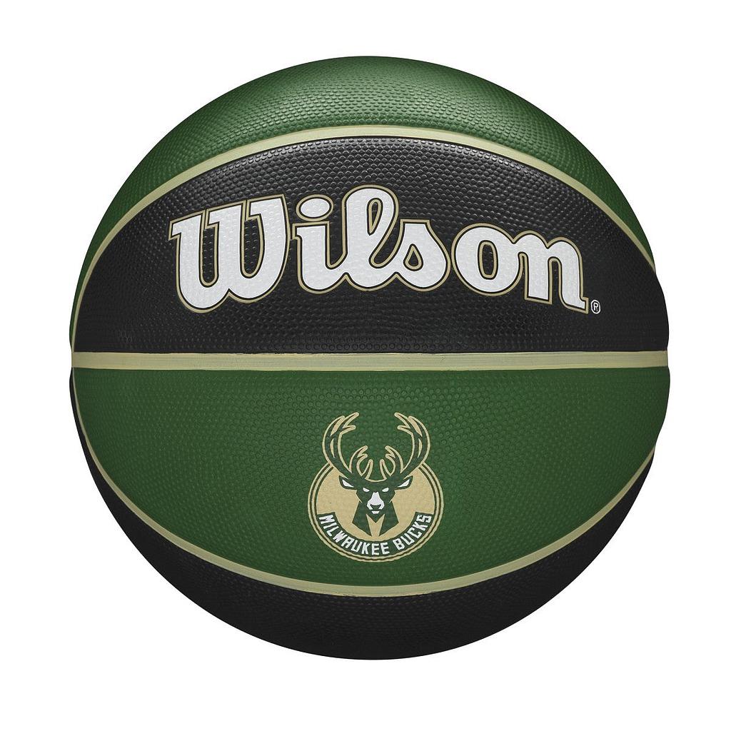 WILSON BASKETBALL MILWAUKEE BUCKS SIZE 7