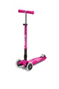 SCOOTER MICRO MAXI DELUXE FOLDABLE SHOCKING PINK LED