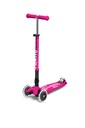 SCOOTER MICRO MAXI DELUXE FOLDABLE PINK LED