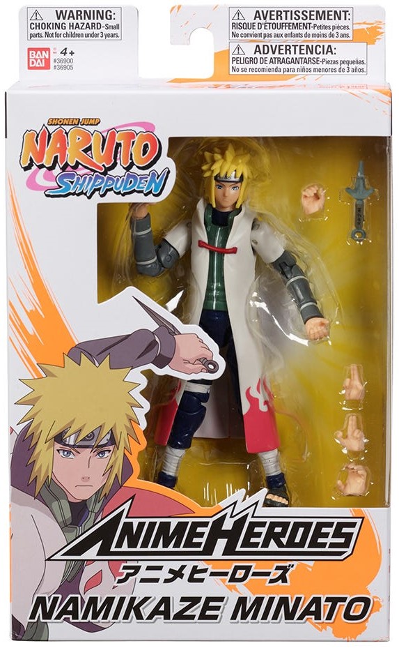 BANDAI NARUTO NAMIKAZE MINATO FIGURE