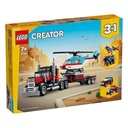 LEGO 31146 FLATBED TRUCK WITH HELICOPTER