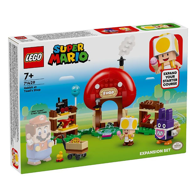 LEGO 71429 NABBIT AT TOAD'S SHOP