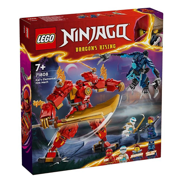 LEGO 71808 KAI'S ELEMENTAL FIRE MECH