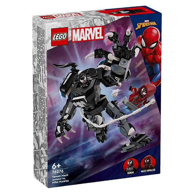 LEGO 76276 VENOM MECH ARMOR VS. MILES