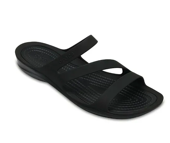 CROCS SWIFTWATER SANDAL BLACK 203998-060