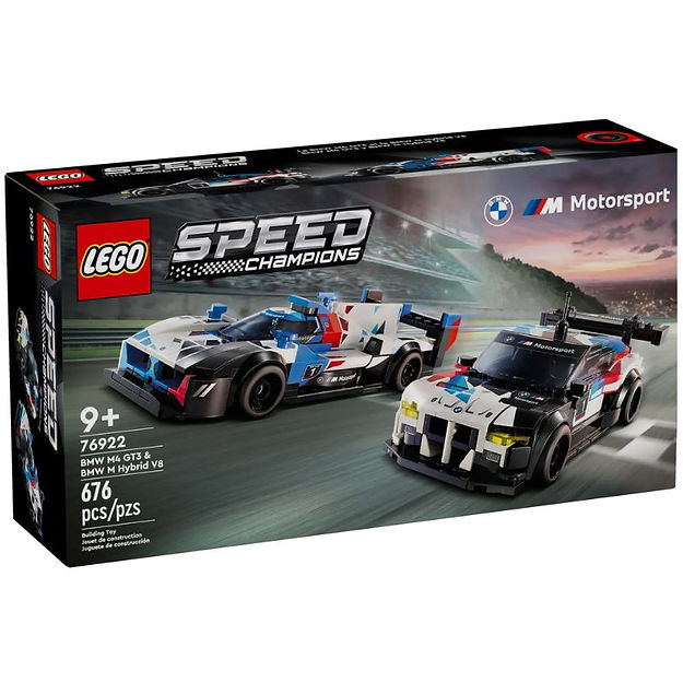 LEGO 76922 BMW M4 GT3 & BMW M HYBRID V8