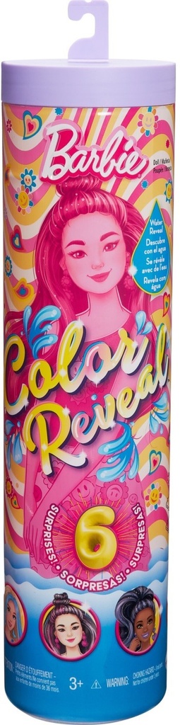 BARBIE HRK06 COLOR REVEAL RAINBOW