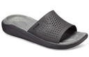 CROCS LITERIDE SLIDE BLACK/SLATE GREY 205183-0DD