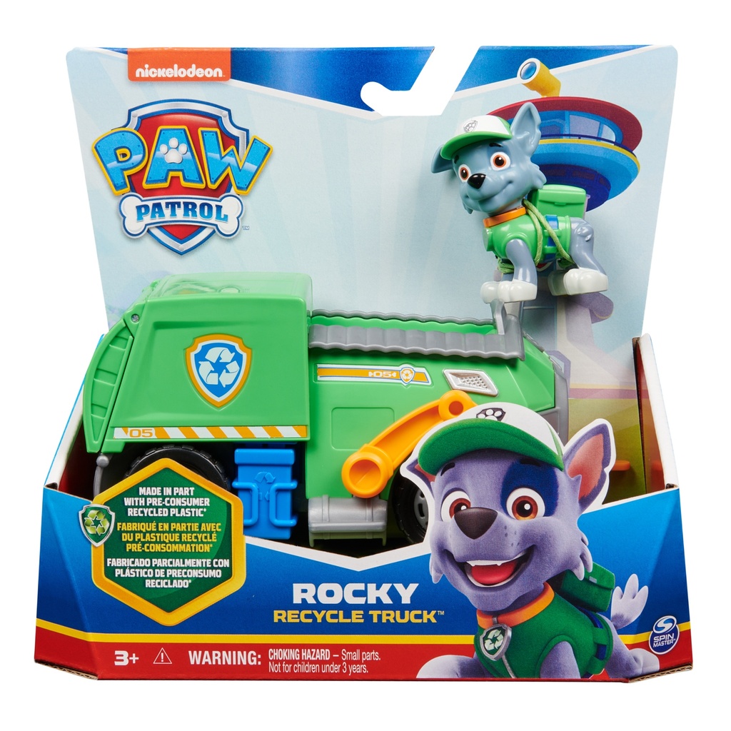PAW PATROL ROCKY WITH CAR