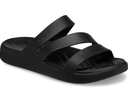 CROCS GETAWAY STRAPPY BLACK 209587-001