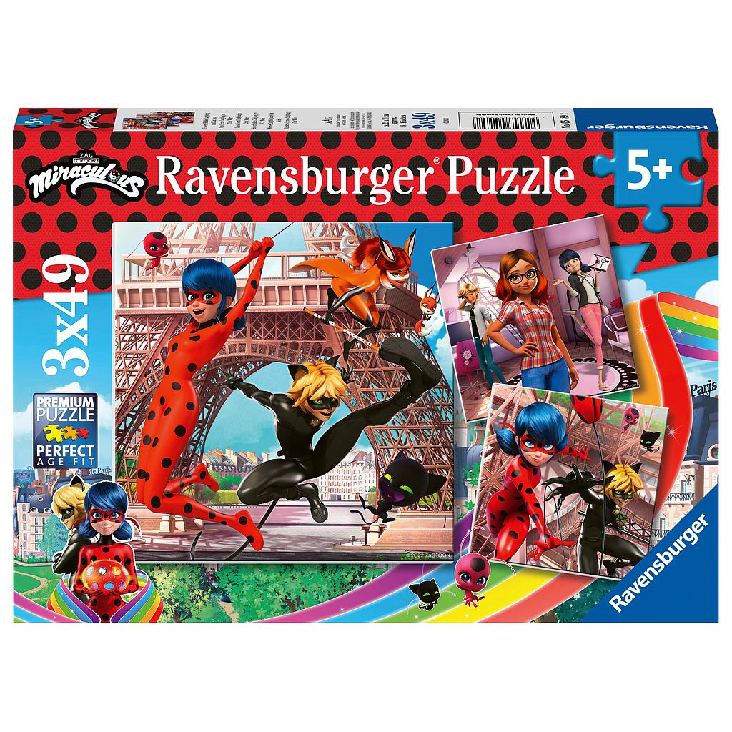 R/BURGER PUZZLE 3X49 PCS