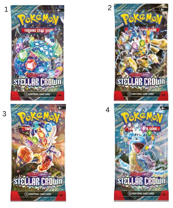 POKEMON CARDS STELLAR CROWN BOOSTER