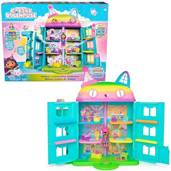 GABBY'S DOLLHOUSE CELEBRATION DOLLHOUSE