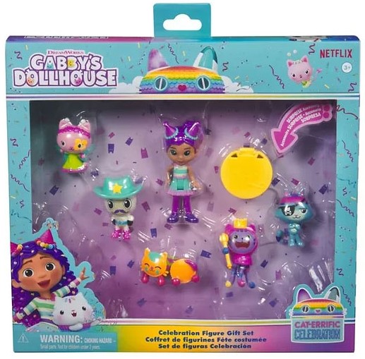 GABBY'S DOLLHOUSE CELEBRATION FIGURE GIFT SET