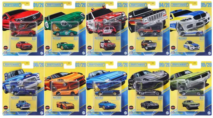 MATCHBOX GBJ48 COLLECTORS ASST