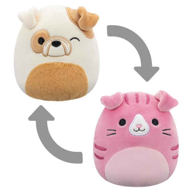 SQUISHMALLOW FLIPMALLOWS 13CM GERALDINE & BROCK
