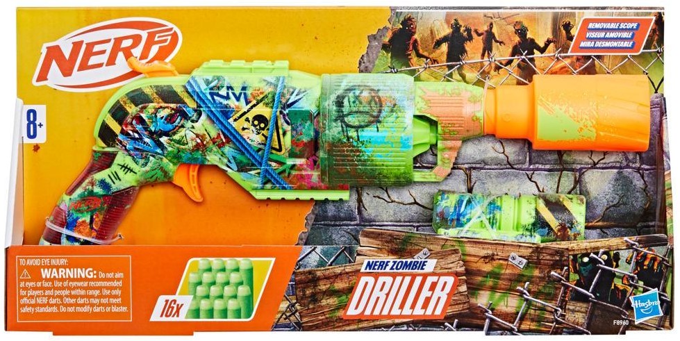 NERF ZOMBIE DRILLER