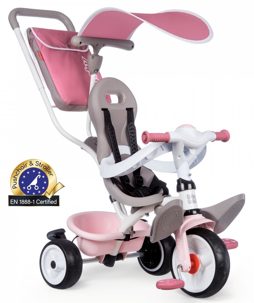 TRICYCLE 3 IN 1 BABY BALADE PLUS PINK