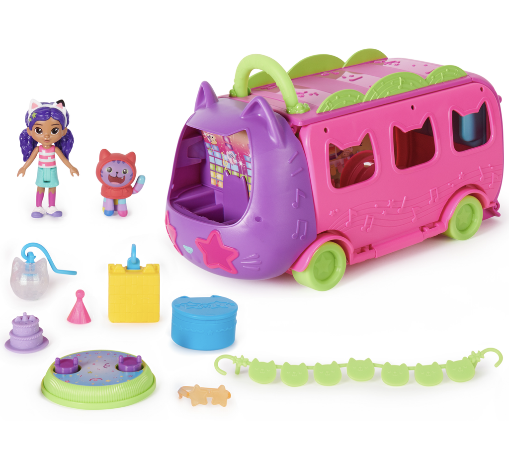 GABBY'S DOLLHOUSE PURRFECT PARTY BUS