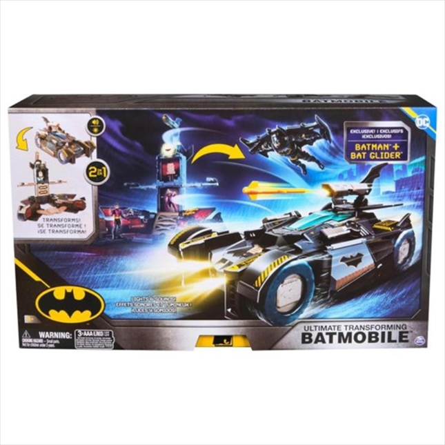 DC BATMAN ULTIMATE TRANSFORMING BATMOBILE