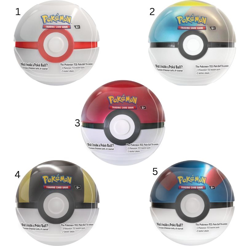 POKEMON CARDS POKE BALL