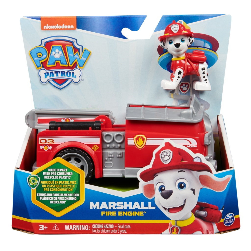 PAW PATROL MARSHALL WITH CAR