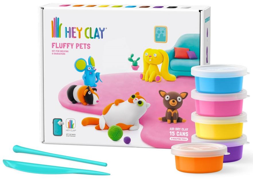 HEY CLAY FLUFFY PETS