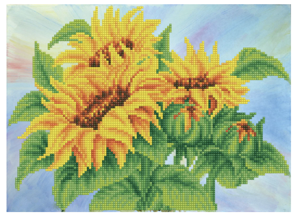 DIAMOND DOTZ WHISTFUL FLOWERS SD4.401