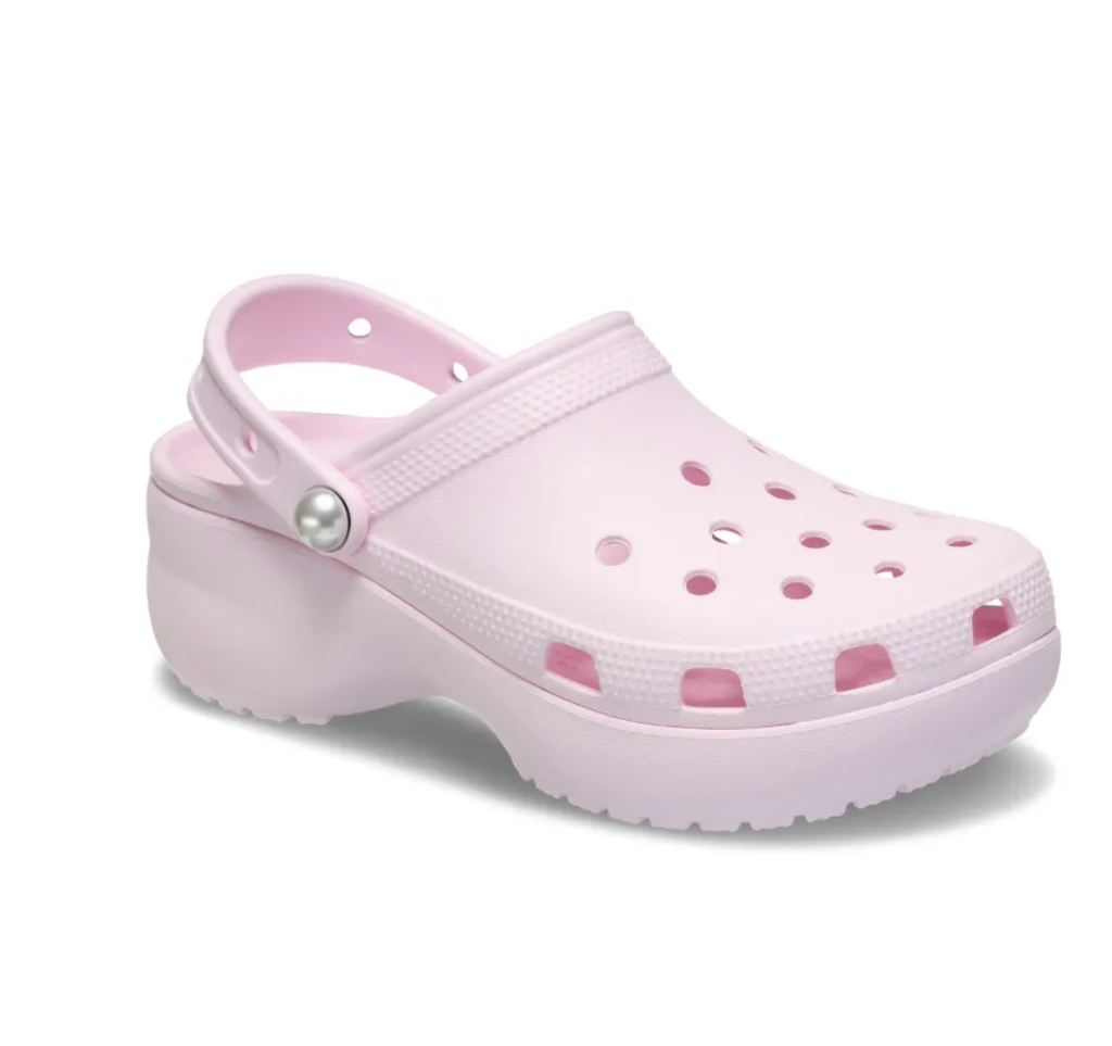 CROCS CLASSIC PLATFORM PEARL CLOG 211231-6ZW