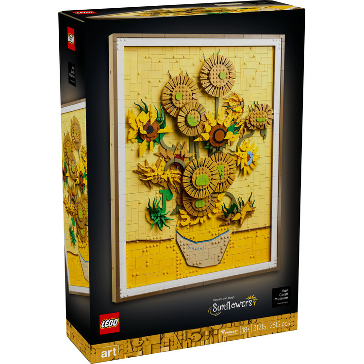 LEGO 31215 VINCENT VAN GOGH SUNFLOWERS