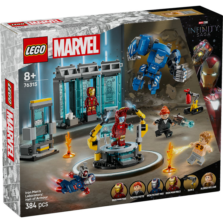 LEGO 76315 IRON MAN'S LABORATORY