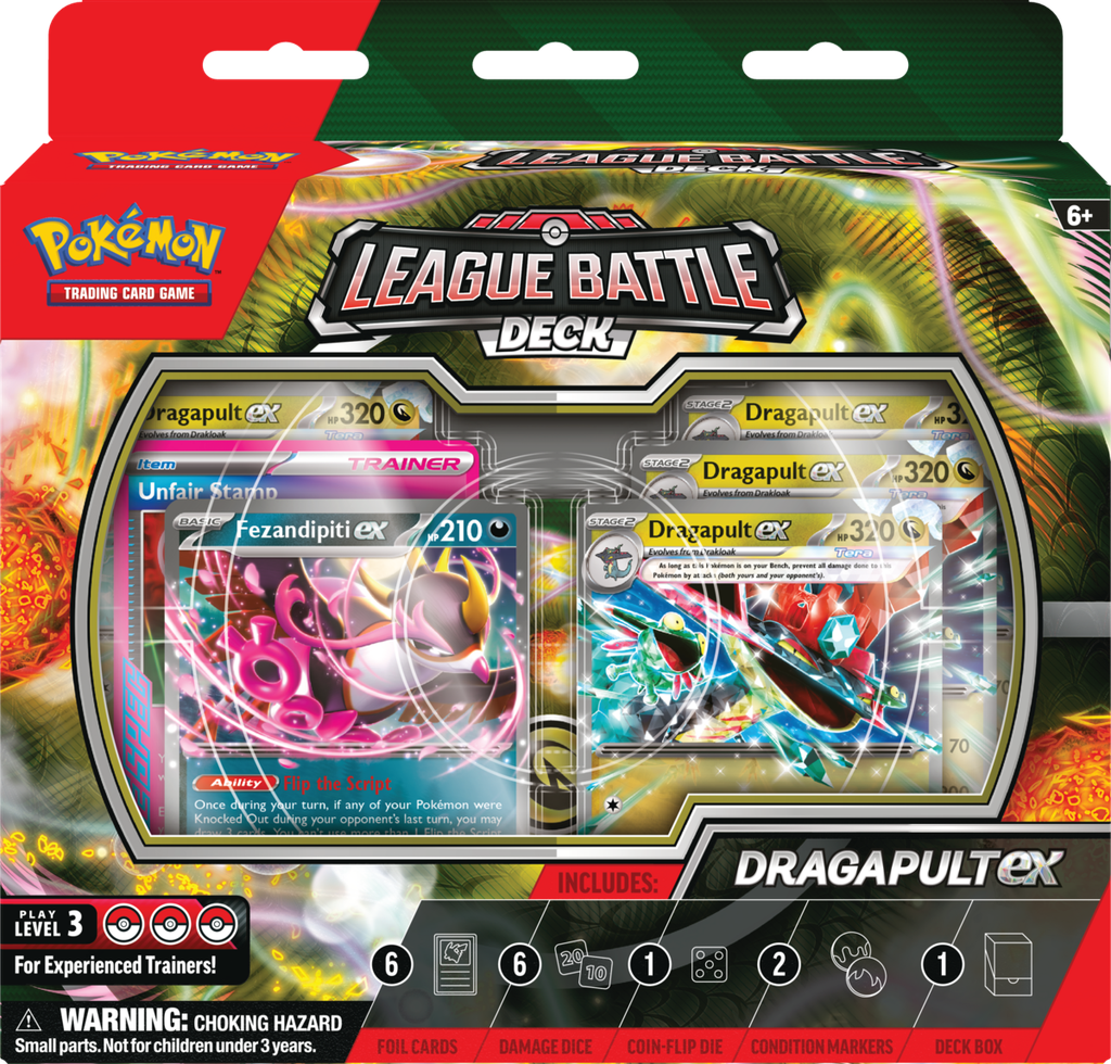 POKEMON CARDS LEAGUE BATTLE DECK