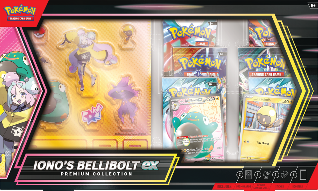 POKEMON CARDS IONO'S BELLIBOLT EX PREMIUM COLLECTION