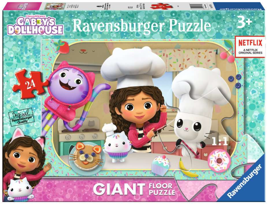 R/BURGER PUZZLE 24 PCS FLOOR