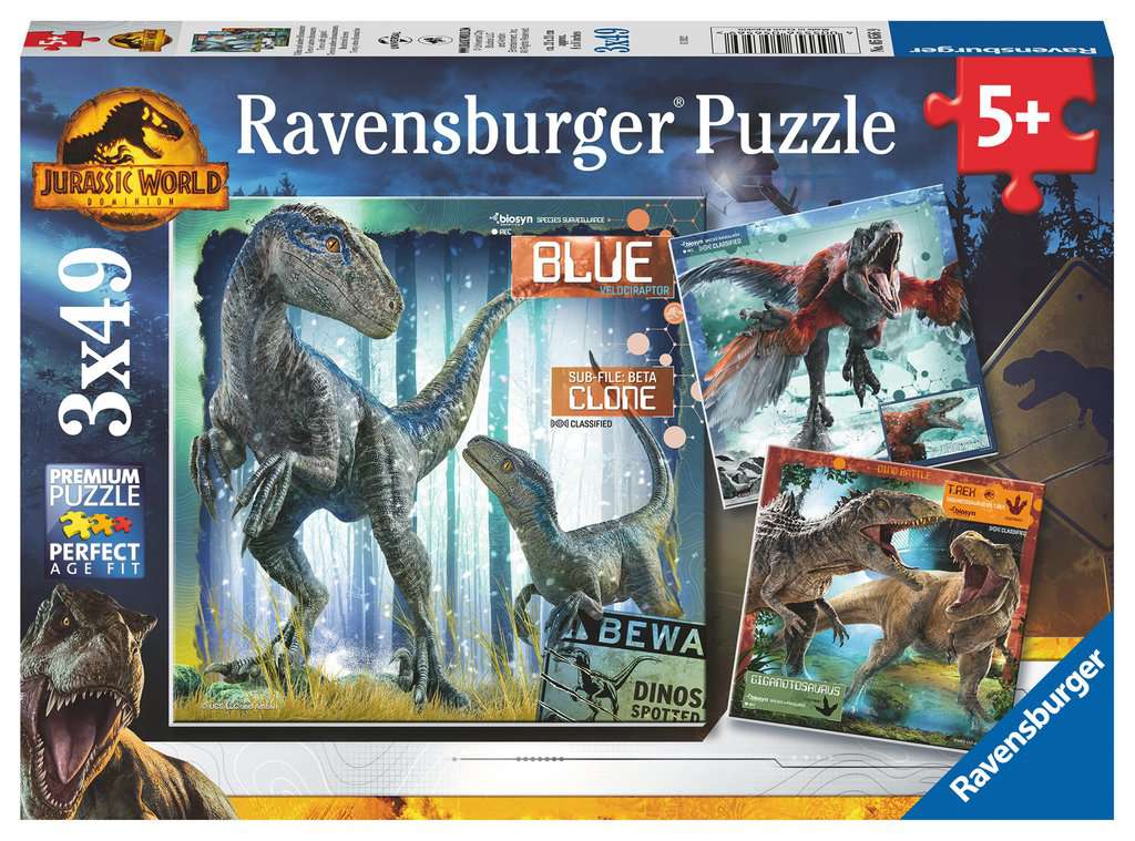 R/BURGER PUZZLE 3X49 PCS