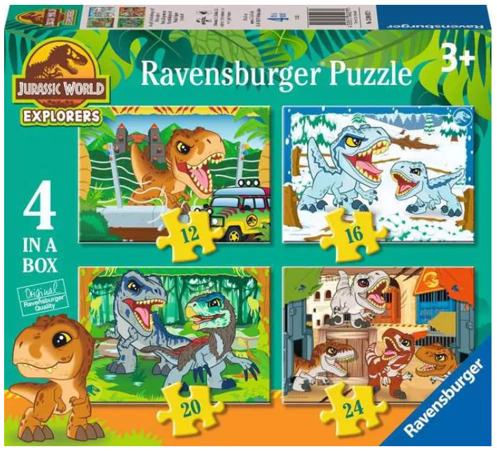 R/BURGER PUZZLE 4 IN A BOX