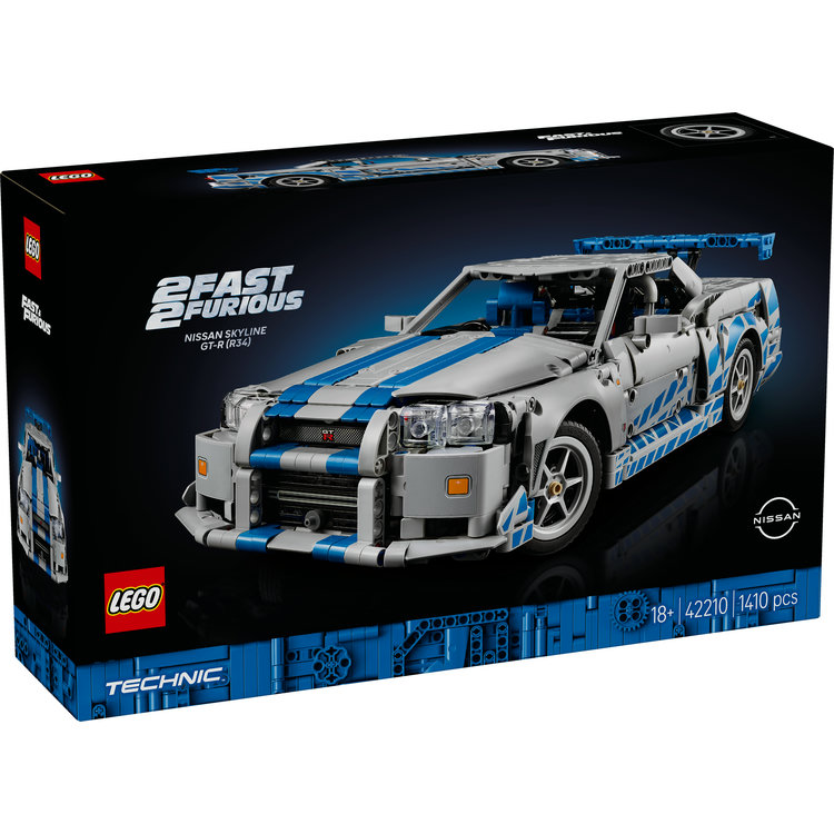 LEGO 42210 2 FAST 2 FURIOUS NISSAN SKYLINE GT-R (R3