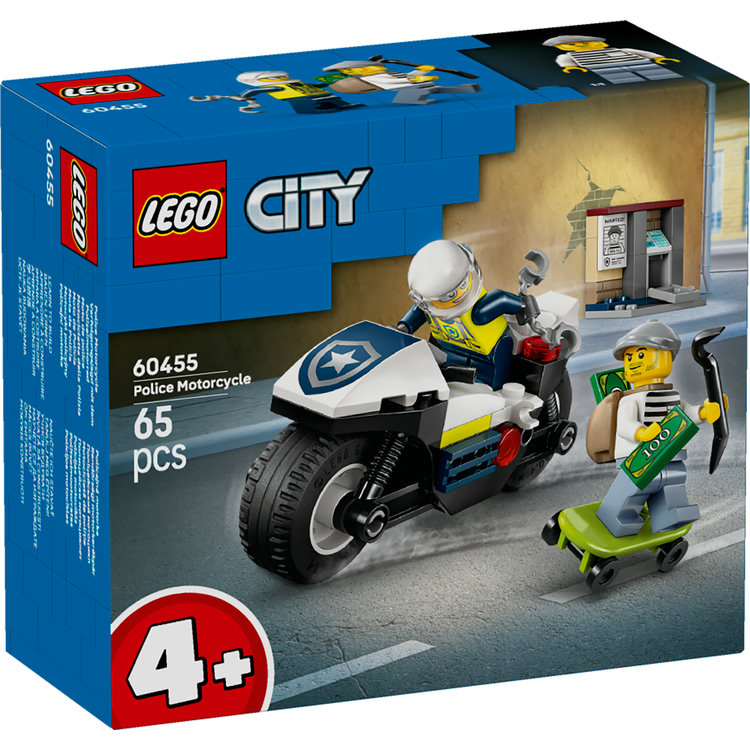 LEGO 60455 POLICE MOTORCYCLE CHASE