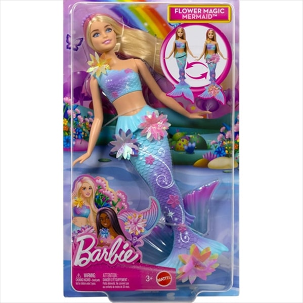 BARBIE JDM72 FLOWER MAGIC MERMAID BLONDE