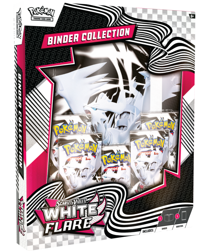 POKEMON CARDS WHITE FLARE BINDER COLLECTION